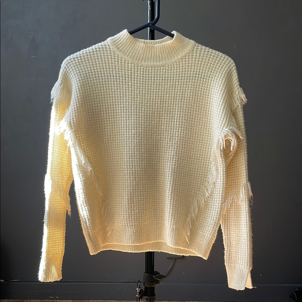 Michael Kors Cream Textured Sweater
